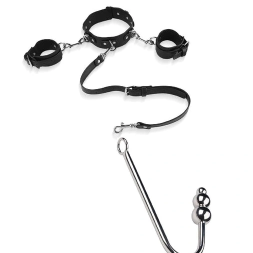 Elegant Collar Beaded 5334 Cuffs Anal and Hook with 0808